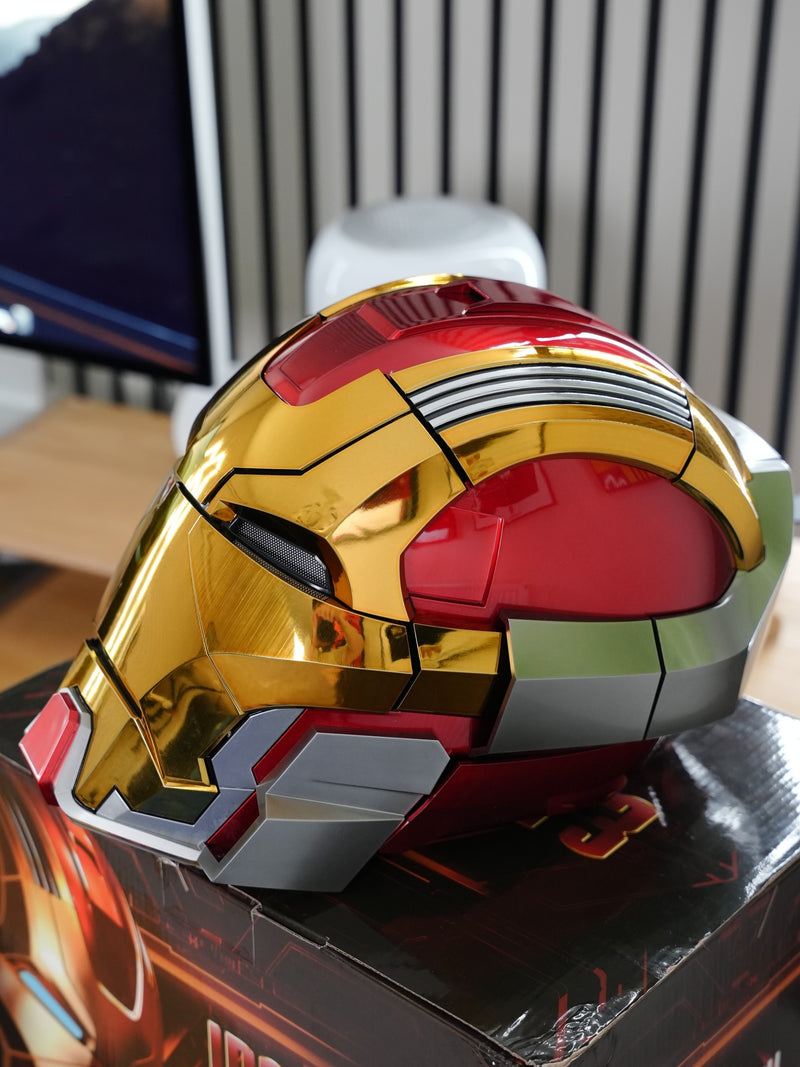 iron man bluetooth helmet MK17 Heartbreaker Iron Man Helmet – Hero Slash